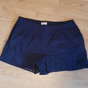 J CREW NAVY BLUE SHORTS